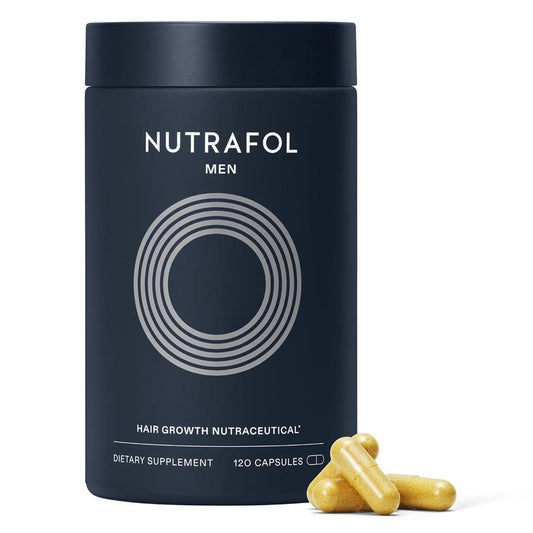 Nutrafol Men Hair Growth Supplements, Ages 18-49, 1-Month Bottle