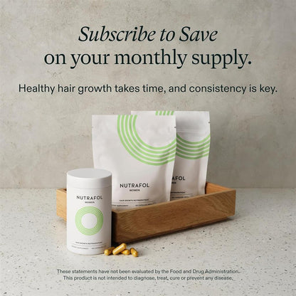 Nutrafol Women Hair Growth Supplements, 1-Month Bottle
