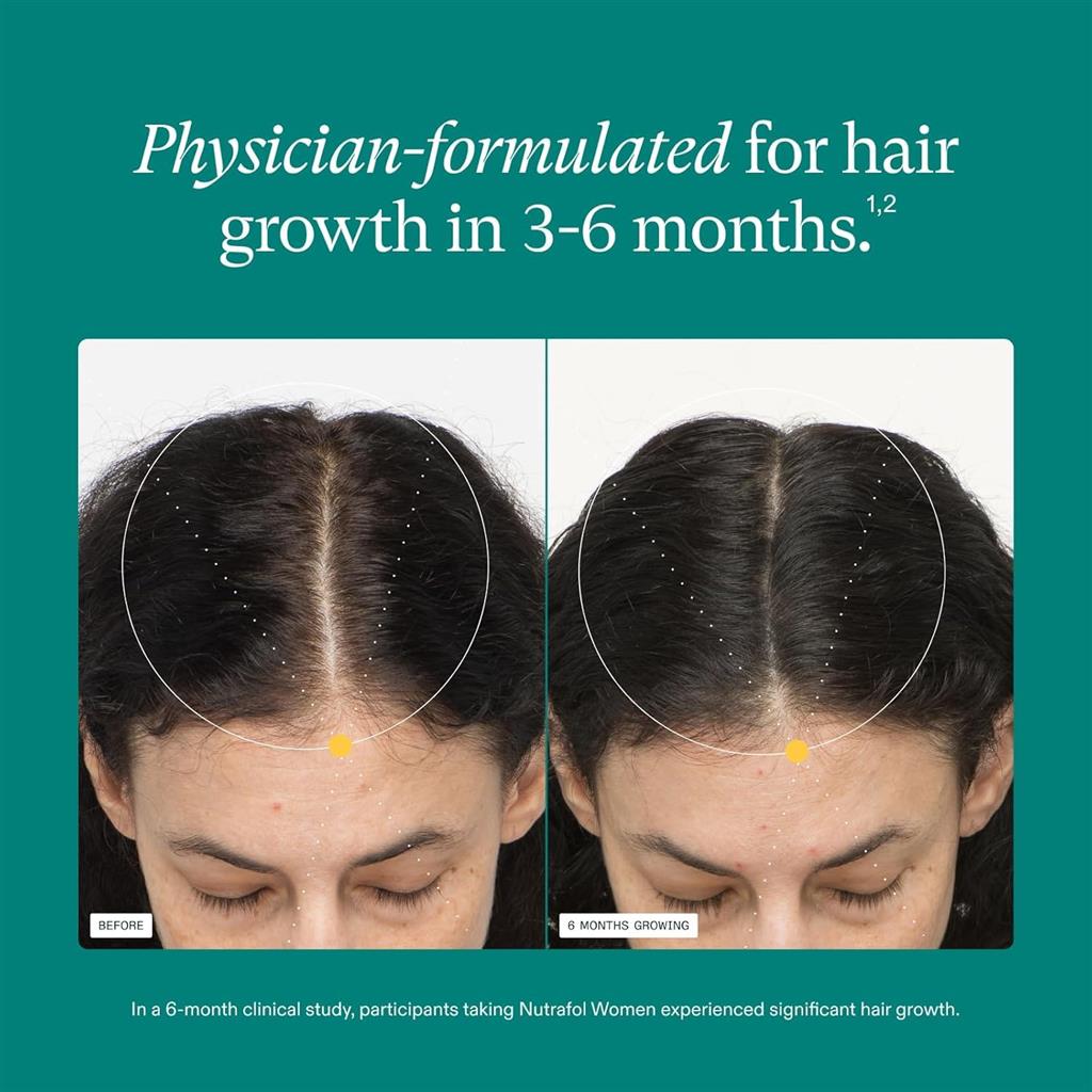 Nutrafol Women Hair Growth Supplements, 1-Month Bottle
